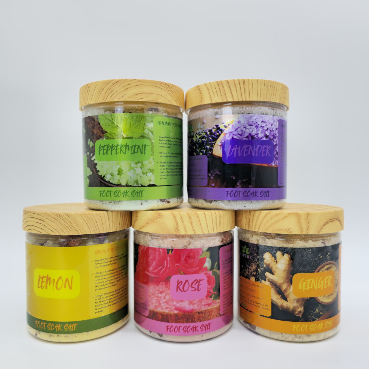 MUỐI NGÂM CHÂN PEDICURE TIỆM NAILS (750G)