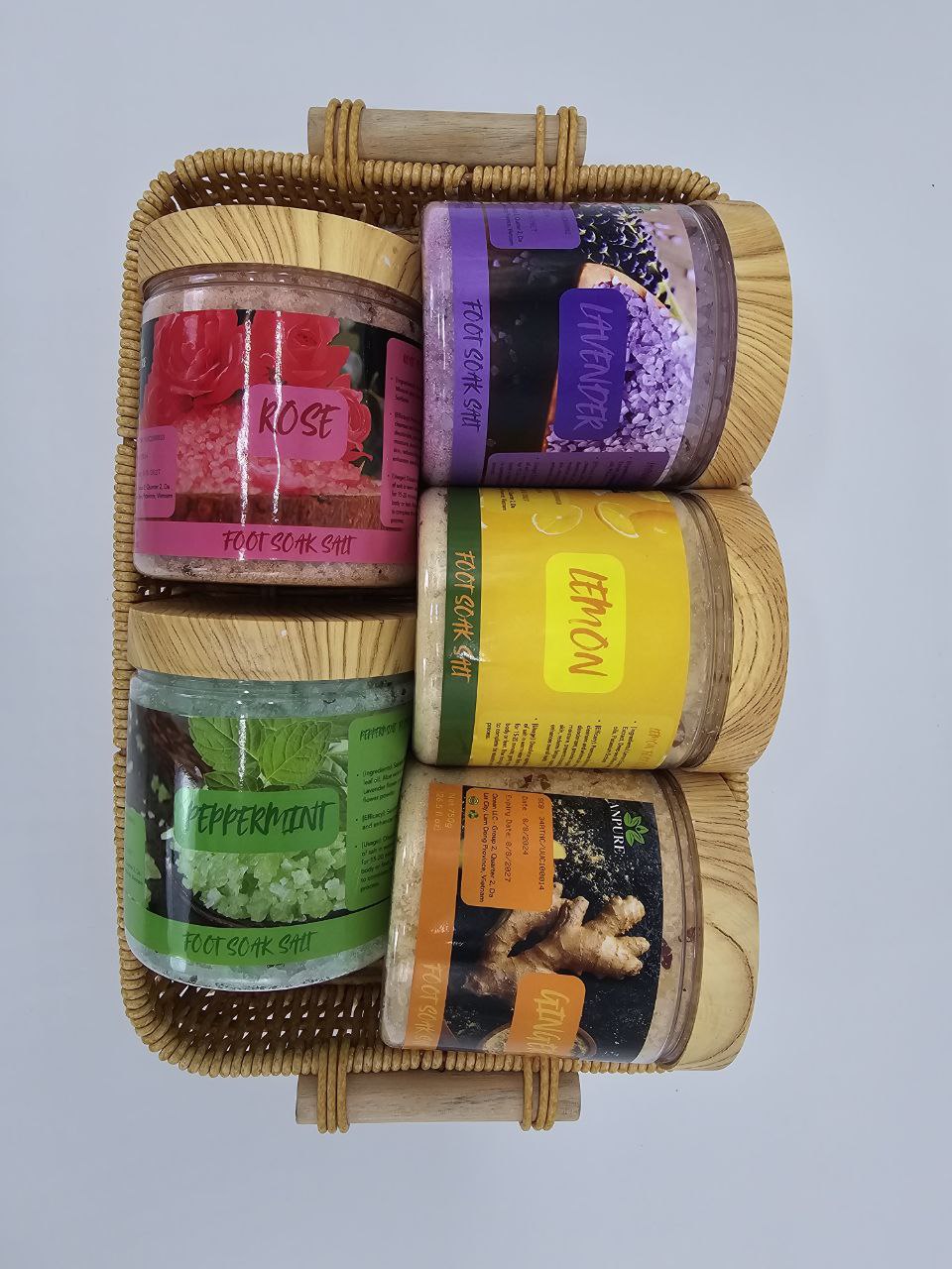 MUỐI NGÂM CHÂN PEDICURE TIỆM NAILS (750G)