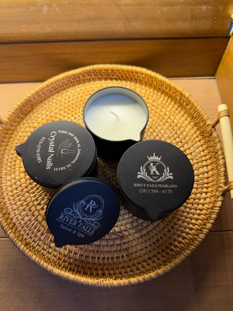 NẾN MASSAGE KHẮC TÊN VỎ NHÔM