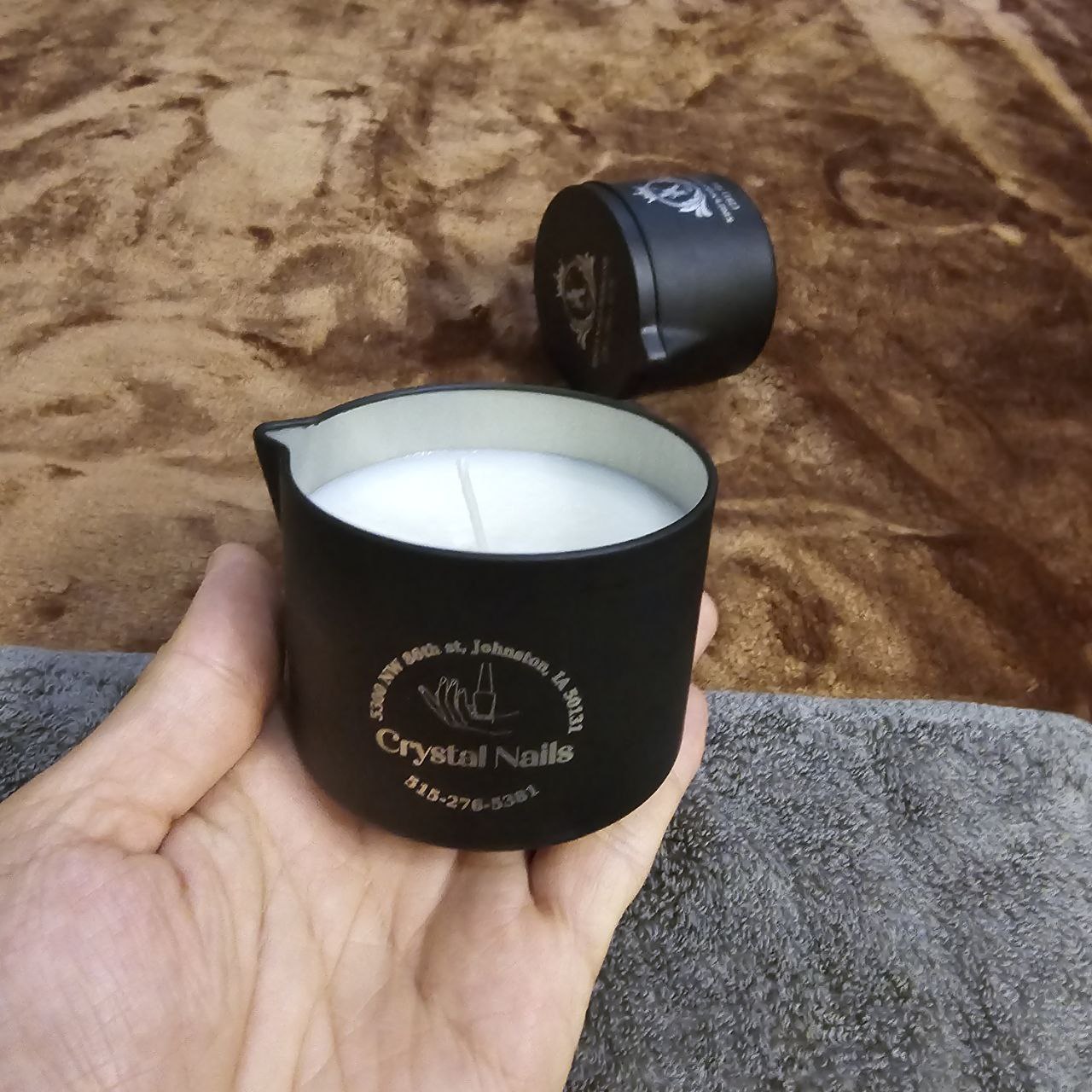 NẾN MASSAGE KHẮC TÊN VỎ NHÔM