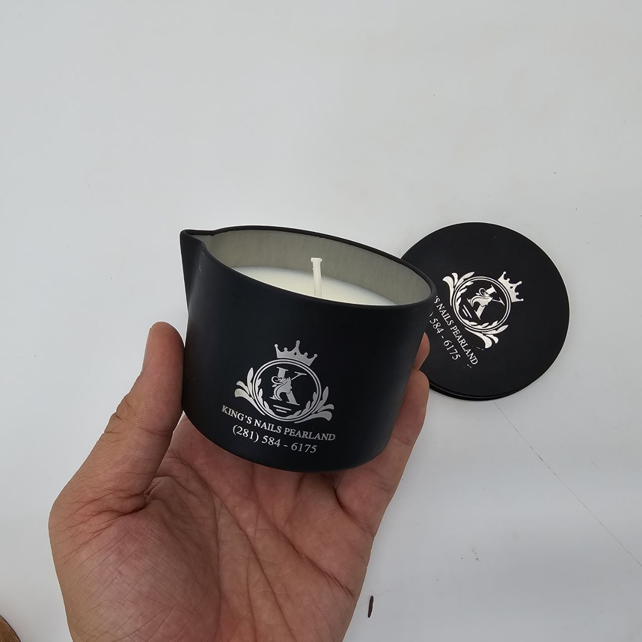 NẾN MASSAGE KHẮC TÊN VỎ NHÔM