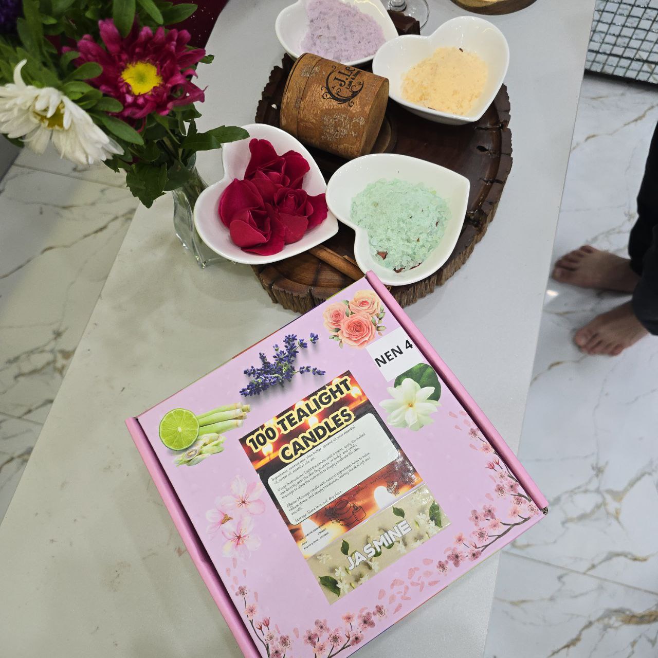 NẾN MASSAGE 1 LẦN CHO PEDICURE