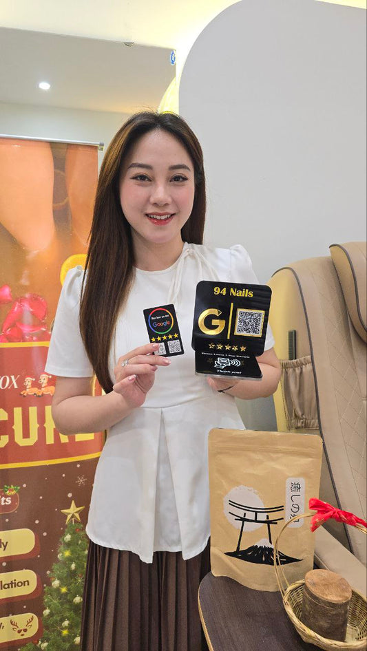 🔹 TẶNG THẺ NFC MỘT CHẠM – TĂNG ĐÁNH GIÁ TIỆM NHANH GỌN &amp; CHUYÊN NGHIỆP