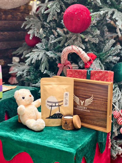 NẾN MASSAGE VỎ QUẾ KHẮC, THIẾT KẾ LOGO MIỄN PHÍ